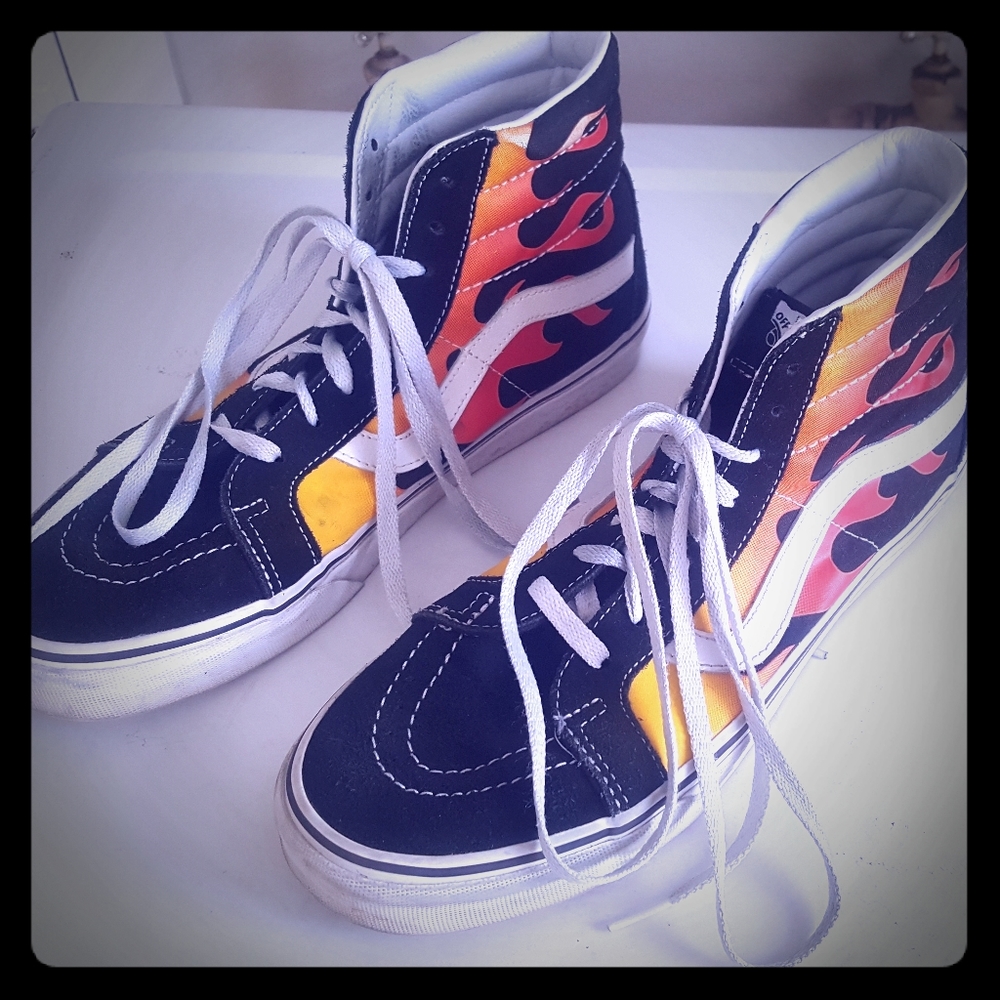 Vans Sk8-Hi Flames Reissue